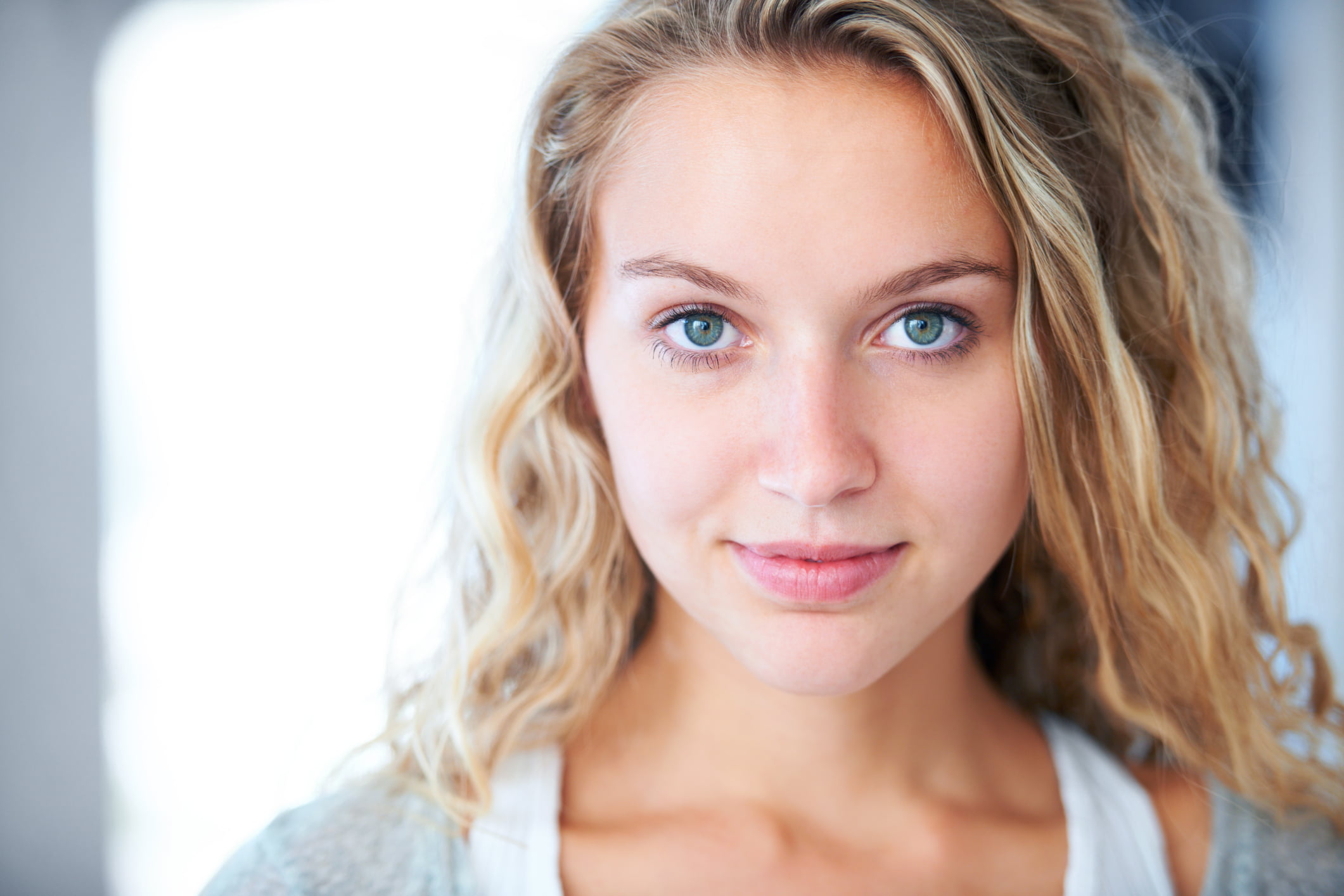 woman smiling pregnancy center